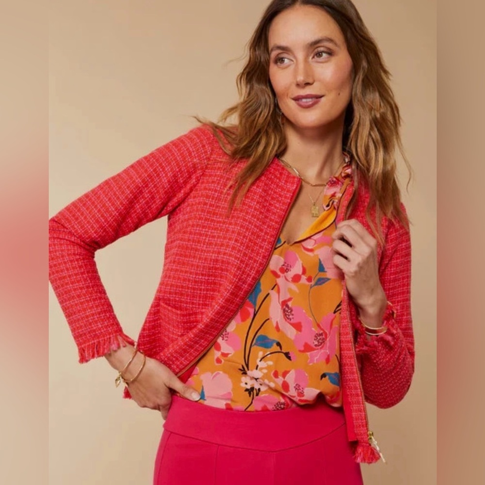 Spartina 449 Vibrant Tweed Blazer